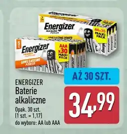 ALDI Baterie alkaliczne Aaa Energizer oferta