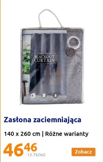 Action Zasłona zaciemniająca oferta