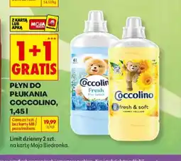 Biedronka Płyn do płukania Coccolino Fresh & Soft Happy Yellow oferta