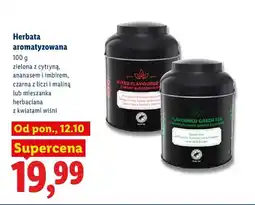 Lidl Herbata aromatyzowana mieszanka herbaciana z kwiatami wiśni oferta