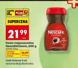 Biedronka Kawa rozpuszczalna Nescafé Classic oferta