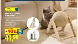 Lidl Drapak dla kota wys. 42 cm Max & Mila's World oferta