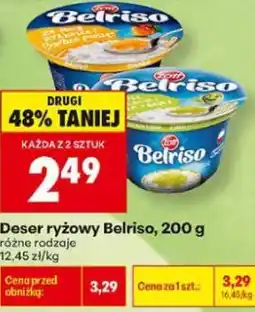 Biedronka Deser ryżowy Belriso oferta