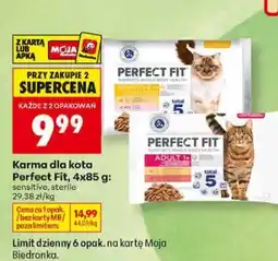 Biedronka Karma dla kota Perfect Fit oferta