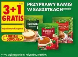 Biedronka Przyprawy Kamis w saszetkach oferta