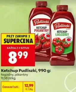 Biedronka Ketchup Pudliszki oferta