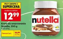 Biedronka Krem do smarowania Nutella oferta