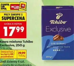 Biedronka Kawa mielona Tchibo Exclusive oferta