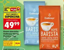 Biedronka Kawa ziarnista Dallmayr Home Barista oferta