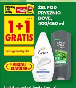Biedronka Żel pod prysznic Dove, 400/450 ml oferta
