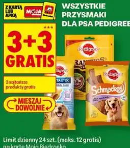 Biedronka Przysmaki dla psa Pedigree oferta