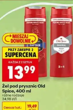 Biedronka Żel pod prysznic Old Spice oferta
