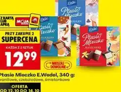 Biedronka Ptasie Mleczko E.Wedel, 340 g: waniliowe, czekoladowe, śmietankowe oferta