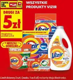 Biedronka Wszystkie produkty Vizir oferta