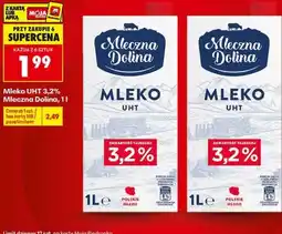 Biedronka Mleko UHT 3,2% Mleczna Dolina oferta