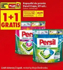 Biedronka Kapsułki do prania Persil Caps oferta