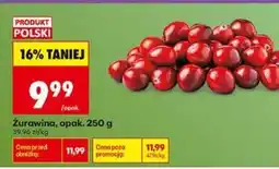 Biedronka Żurawina, opak oferta