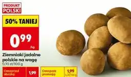 Biedronka Ziemniaki jadalne polskie na wagę oferta
