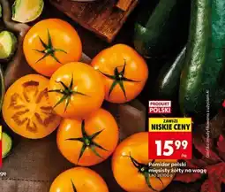 Biedronka Pomidor polski mięsisty żółty na wagę oferta