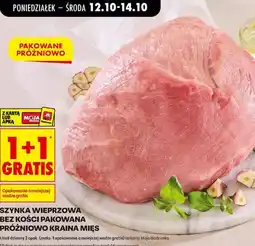 Biedronka Szynka wieprzowa bez kości pakowana próżniowo Kraina Mięs oferta