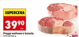 Biedronka Pręga wołowa z kością oferta