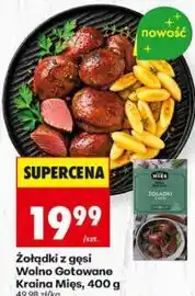 Biedronka Żołądki z gęsi Wolno Gotowane Kraina Mięs oferta