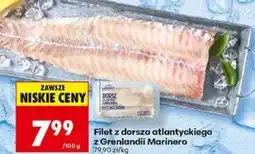 Biedronka Filet z dorsza atlantyckiego z Grenlandii Marinero oferta