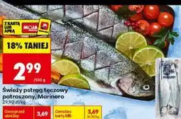 Biedronka Świeży pstrąg tęczowy patroszony, Marinero oferta