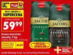 Biedronka Kawa ziarnista Jacobs oferta