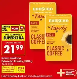 Biedronka Kawa mielona Eduscho Family oferta