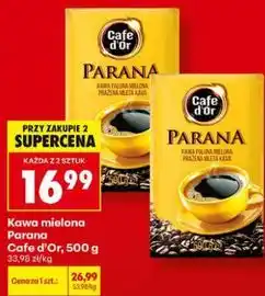 Biedronka Kawa mielona Parana Cafe d'Or oferta