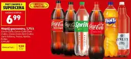 Biedronka Napój gazowany Coca-Cola, Coca-Cola Zero Cukru, Fanta, Sprite, Kinley oferta