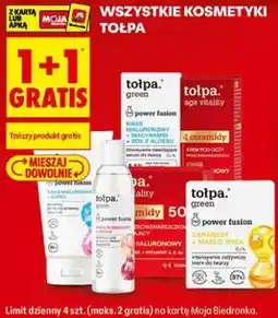 Biedronka Wszystkie kosmetyki Tołpa oferta