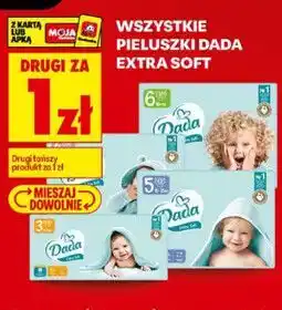 Biedronka Pieluszki Dada Extra Soft oferta