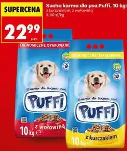 Biedronka Sucha karma dla psa Puffi oferta