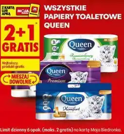 Biedronka Wszystkie papiery toaletowe Queen oferta