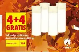 Biedronka Wkład parafinowy do zniczy Lumia oferta