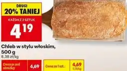 Biedronka Chleb w stylu włoskim oferta
