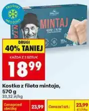 Biedronka Kostka z fileta mintaja oferta