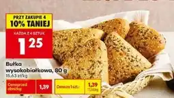 Biedronka Bułka wysokobiałkowa oferta