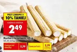 Biedronka Rurka z kremem oferta