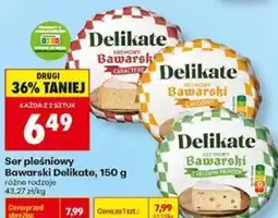 Biedronka Ser pleśniowy Bawarski Delikate oferta
