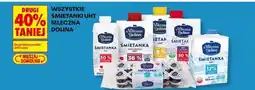 Biedronka Śmietanki UHT Mleczna Dolina, różne rodzaje oferta