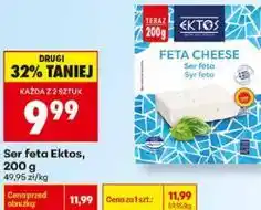 Biedronka Ser feta Ektos oferta