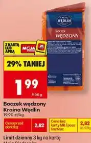 Biedronka Boczek wędzony Kraina Wędlin oferta