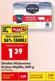Biedronka Smalec Wyborowy Kraina Wędlin oferta