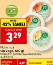 Biedronka Hummus Go Vege oferta