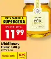 Biedronka Miód lipowy Huzar oferta