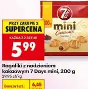 Biedronka Rogaliki z nadzieniem kakaowym 7 Days mini oferta