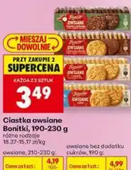 Biedronka Ciastka owsiane Bonitki oferta